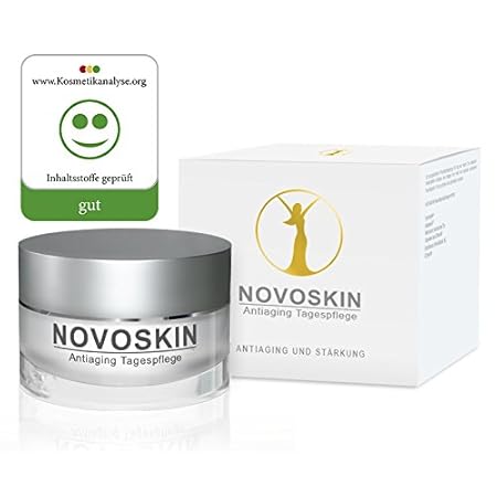 Tagescreme von NOVOSKIN - NOVOSKIN Antiaging Tagespflege - Antifaltencreme mit Hyaluron, Vitamin A, Ginseng, Matrikine-Komple