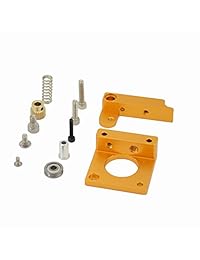 Impresora 3d iverntech mano derecha MK8 Extrusora Marco de aluminio bloque DIY Kit para RepRap Prusa i3