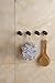 MANCEL Brass Towel Hooks Wall Mounted Kitchen Bathroom Dedroom Hanging Holder (2 Pieces)
