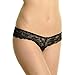 Angelina Women's Open-Crotch Thongs with Floral Lace Design (2-Pack), G3251_M