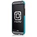 Incipio DualPro Case for HTC One (M8) - Carrying Case - Retail Packaging - Cyan/Gray