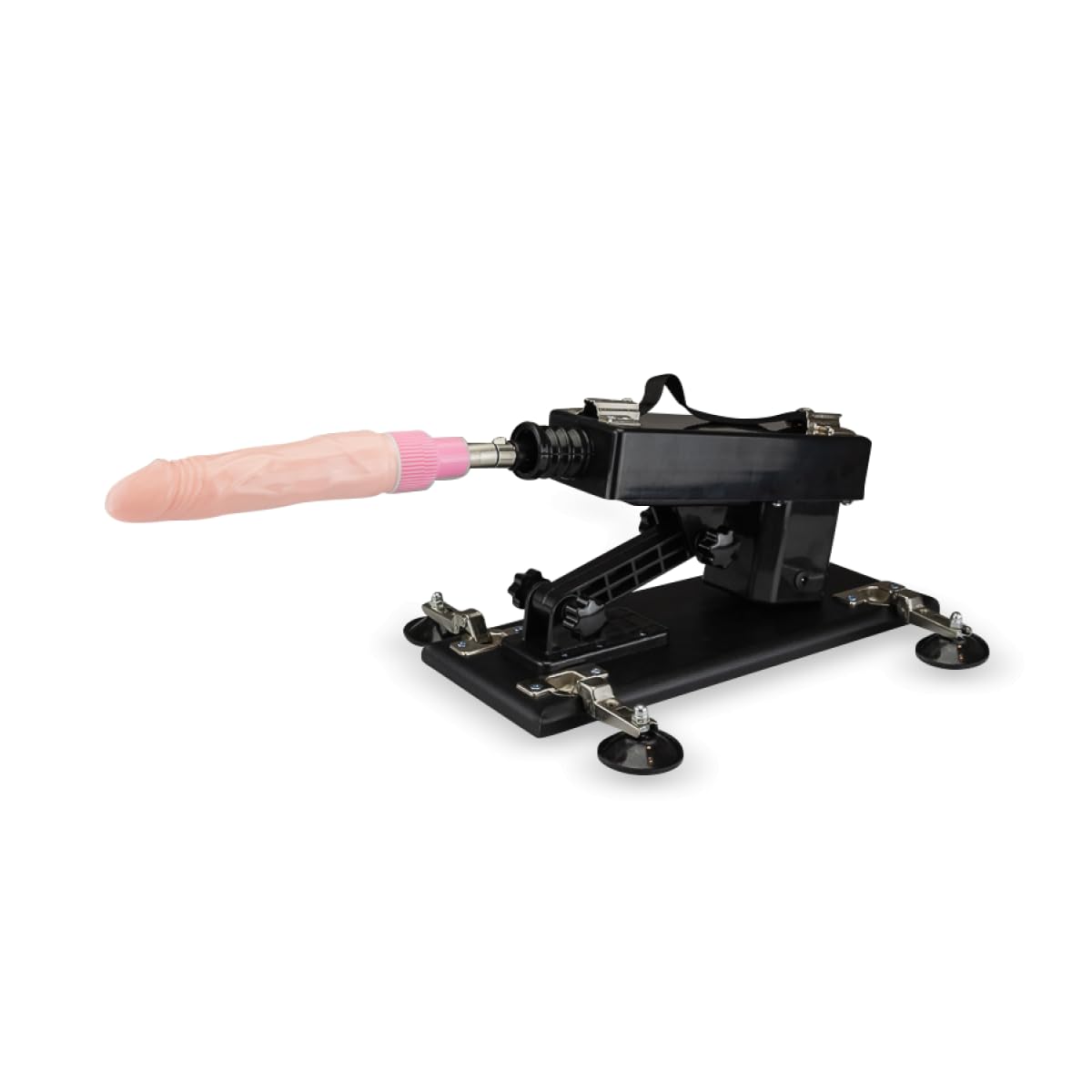 LOVE AND VIBES Anal or Vaginal Sex Machine with 4 Dildos, 200 g