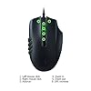 Razer-Naga-X-Ergonomic-MMO-Gaming-Mouse-with-16-Programmable-Buttons-Optical-Mouse-Switches-5G-Optical-Sensor-Chroma-RGB-Speedflex-Cable-Black Razer Naga X - Ergonomic Gaming Mouse with 16 Programmable Buttons (Optical Mouse Switches, 5G Optical Sensor, Chroma…