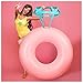 Diamond Ring Pool Float Inflatable - Pink Floatie Bachelorette Party Engagement Tube Swimming Outdoor Lounge for Adults & Teens