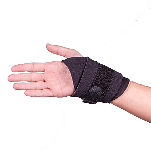 BraceAbility Yoga Wrist Support Brace Wrist Pain Protection Wrap for