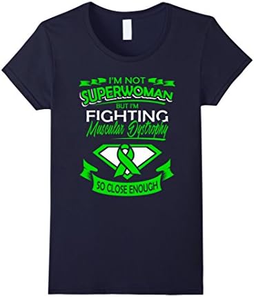 Women's Muscular Dystrophy Awareness Shirt For Women Large Navy