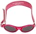 Banz Bubzee Baby Sunglasses, 0-24 Months – Petal Pink – 100% UV Eye Protection, Sun Glare Reduction, Shatterproof Lenses, Size Adjustable, Secure Fit