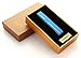 USB Rechargeable Lighter ,Uopasd Windproof Mini Coil Lighter No Gas Flameless Cigarette Lighter (Blue)