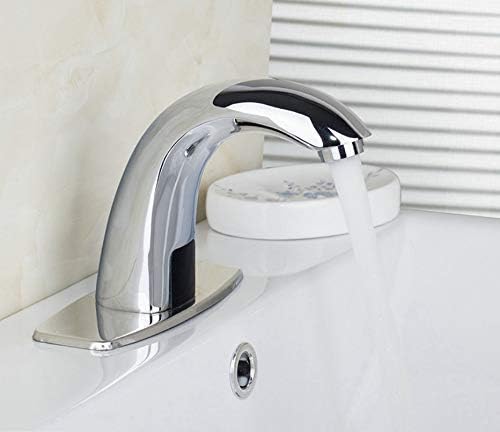 ROTOOY Faucet Taps Modern Luxury Automatic Sense Faucet For Kitchen Bathroom Basin Water Saving Electric Sensor Water Tap Mixer