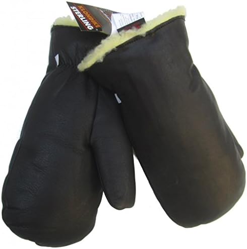 Klondike Sterling Childrens Chopper Mitten Goat Leather Canada Mitt Kids Toddler