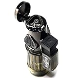 T1 Smoke Color Triple Flames Refillable Butane