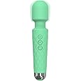 Destary Handheld Cordless Personal Powerful Portable 8 Speeds 20 Vibration Mini Electric Massager Tool for Muscle Scalp Back Leg Waist Shoulder Head Arm Body Relaxtion - Green