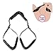 Sex Restraining Straps Leather Adjustable Padded Thigh & Neck Kit BDSMS Restraints Straps Support Strap SM Sex Bondage Open Leg Bondag Restraints Harness Sling Strap for Women&Men Couple