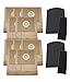 Crucial Vacuum Replacement Vacuum Bags - Compatible with Bissell Zing Part # 3210 - Fit Models 7100 & 7100L - Compact Bag for Pre-Motor and Post-Motor Filters - Bulk (10 Pack)