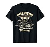 Retro Vintage American Motorcycle Indian for Old Biker Gifts T-Shirt