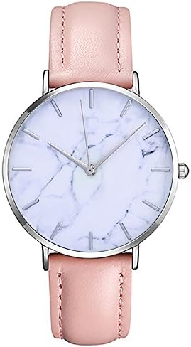 Men Women Watch Sale Clearance, Fashion Classic Analog Quartz Stainless Steel Case Leather Strap Watch Casual Ladies Dress Watches Wrist Watch Sport Watch Christmas Birthday Gifts