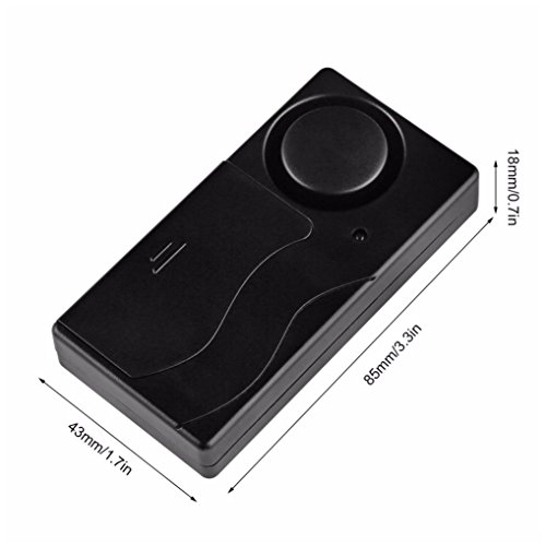 GuDoQi Wireless Anti-Theft Vibration Remote Control Alarm Anti-Theft Security Door Window Car Motorcycle Alarm - Thumbnail 2