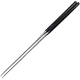 TIKUSAN Plating Chopsticks Moribashi Japanese Restaurant Chef's Traditional Garnishing Tweezers Made in Japan (6" Hexagon Handle)