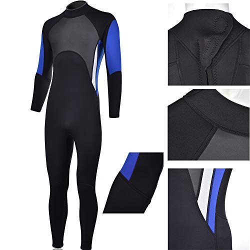 image for DEHAI Men Women's Thermal Wetsuits Full Suit Sleeves 3mm Neoprene Yout