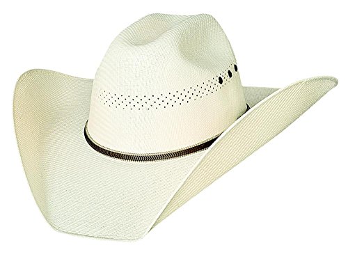 Justin Moore Montecarlo Bullhide Hats Bait a Hook Western 50X California Straw Cowboy Hat (6 7/8)