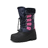 DREAM PAIRS Toddler Maple Navy Fuchsia Knee High