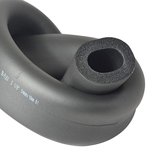 2 1/8 Inch Interal Diameter AC Line NBR Foam Tube Insulation Pipe, 3/4" Wall Thickness