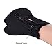DREAMY Winter Touch Screen Windproof Coldproof Thermal Leisure Camping Thermal Gloves(Black,Large)