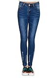 Buankoxy Women's Elastic Denim Slim Fit Jeans