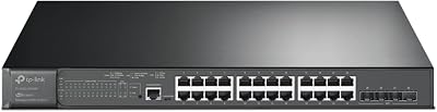TP-Link SG3428XMP 24 Port Gigabit PoE+ 10GE SFP+ Managed Network Switch