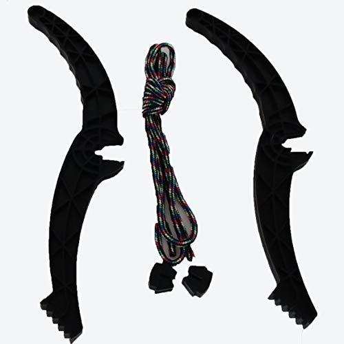 Lamica Outdoor Sports Plastic Skiing Boards Sled Luge Snow Grass Sand Board Ski Pad Snowboard with Rope for Double People
