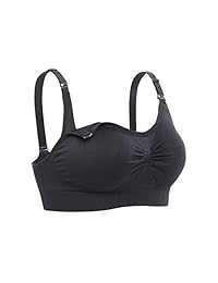 Lataly Brasier de maternidad sin aro para dormir y amamantar. Paquete de 5.