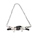 Kocome Metal Nipple Clamps With 30cm Chains Nipples Clips Adult Games Couples Sex Toys