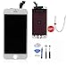 EXW LCD Display & Touch Screen Digitizer Replacement Full Assembly for iPhone 6 (4.7 inch) with Free Tools Kit (White)
