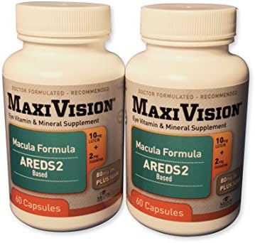 MaxiVision MedOp Macula Formula - 60 Capsules, 2 Bottles
