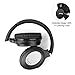Dozod D772 Bluetooth Over Ear Headphones Hi-Fi Stereo Wireless Headphones Deep Bass with Case Foldable Wired/Wireless/FM/SD Card Headphone with Mic for Phone/PC/TV – Blackthumb 2