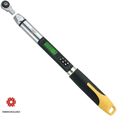 mobarel -- 1/2" Digital Interchangable-Head Torque Wrench - 200Nm / 147.5 lb.ft