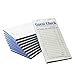FMP Brands Double Part Guest Check Pads for Restaurants, Server Note Pads Total 500 Sheets (10 Pads), Perforated 2 Part Carbonless Copy Check Book for Bars, Cafes and Restaurant Orders