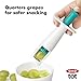 OXO Tot Grape Cutter, Teal