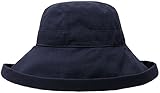 EPGU Women's Spring/Summer 100% Cotton Beach & Garden Foldable Bucket Hat