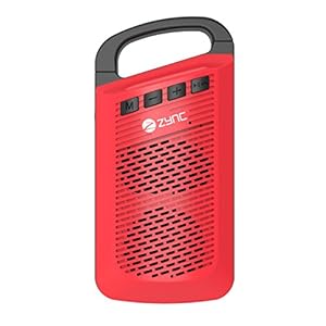 Zync Clip Wireless Mini Portable Bluetooth Speaker with Aux in/TF Card Reader/Mic