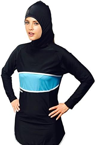 Al-nafees Modest Full Cover Muslim Ladies Beachwear Swimsuit Small