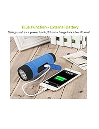 Zealot Altavoces Bluetooth   Altavoz portátil Bike, Gris