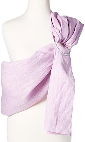 Linen Baby Carrier Ring Sling (Violet Chambray)