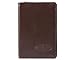 Big Skinny Men's Tri-Fold Leather Slim Wallet, Holds Up to 25 Cards, Brown