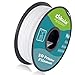PLA 3D Printer Filament Neatly Rolled 2.2 lbs (1KG)- 1.75mm Pla Filament, Dimensional Accuracy +/- 0.03 mm, White