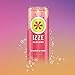 IZZE FUSIONS Sparkling Beverage, Strawberry Melon, 12 oz Cans, 8 Count