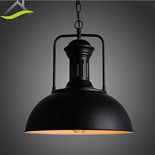 Farmhouse Pendant Light Barn Lamp with Adjustable Chains,Rusty Color [Energy Class A++]