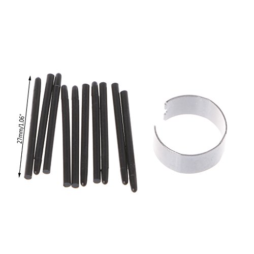 Hacloser 10 Pcs Graphic Drawing Pad Standard Pen Nibs Stylus for Wacom Drawing Pen