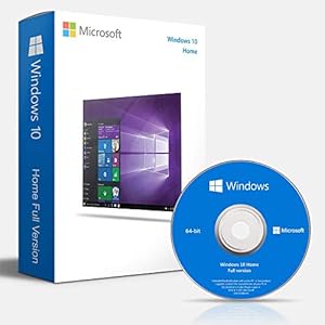 Windows 10 Home 64 Bit DVD OEM – Windows 10 Home 64 Bit OEM – Windows 10 Home License – English, 1 PC