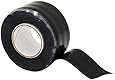 X-Treme Tape TPE-XZLB Silicone Rubber Self Fusing Tape, 1" x 10', Triangular, Black